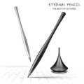 Andstal Black Technology Aluminlum Pencil Extra Long Writing Longitud Eternal Lápiz Estado